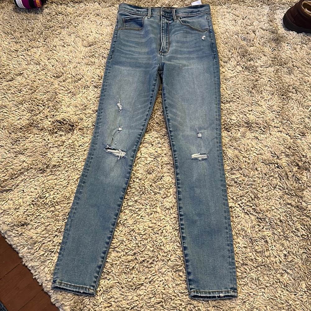 Abercrombie Ultra High Super Skinny Jeans